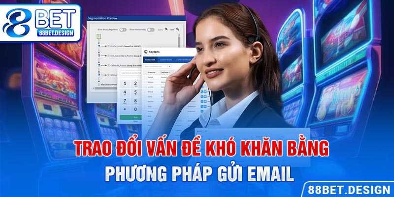 Trao đổi vấn đề khó khăn bằng phương pháp gửi email